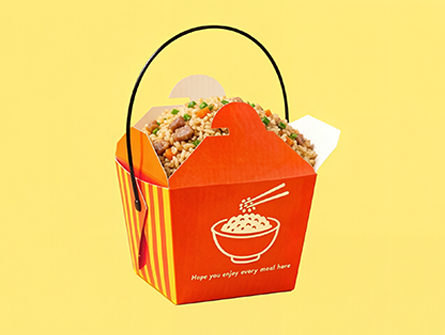 Customized Orange Portable Packing Box