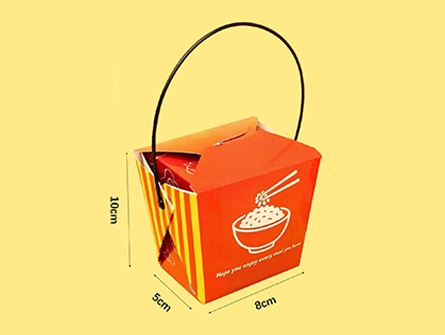 Customized Orange Portable Packing Box