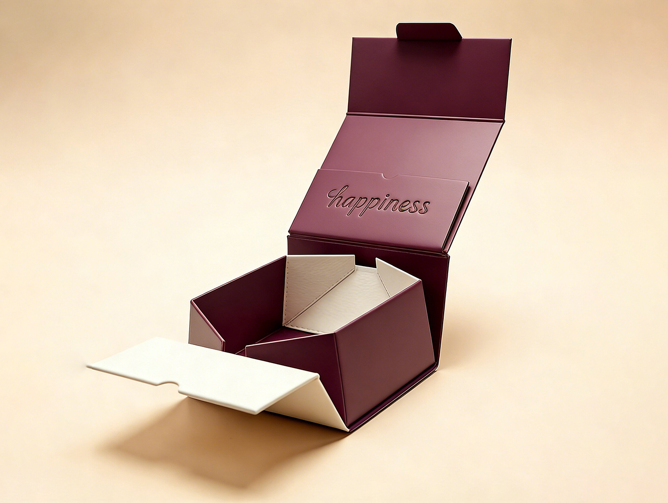 Eco Friendly Luxury Printed Advanced Paper Cardboard Rigid Matt Laminated Rigid Boxes for Gifts Custom Logo Folding Gift Box
