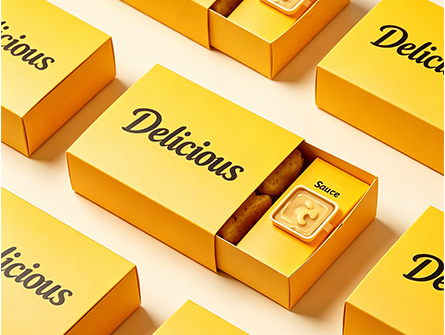 Customized Drawer-style Dipping Sauce Fried Chicken Box