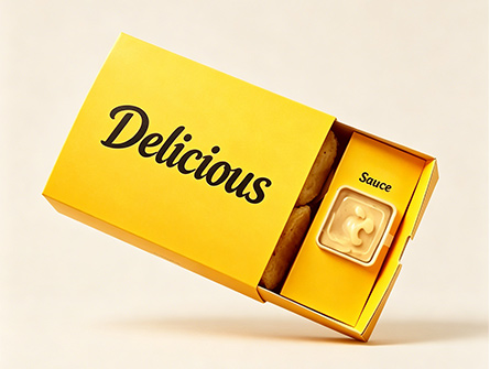 Customized Drawer-style Dipping Sauce Fried Chicken Box