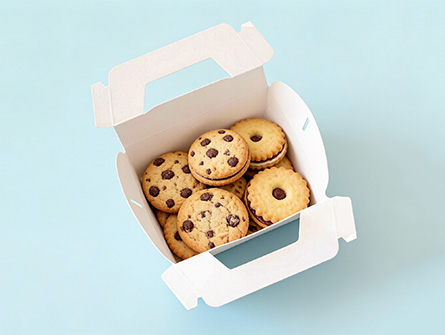 Customized Color-printed Portable Cookie Box