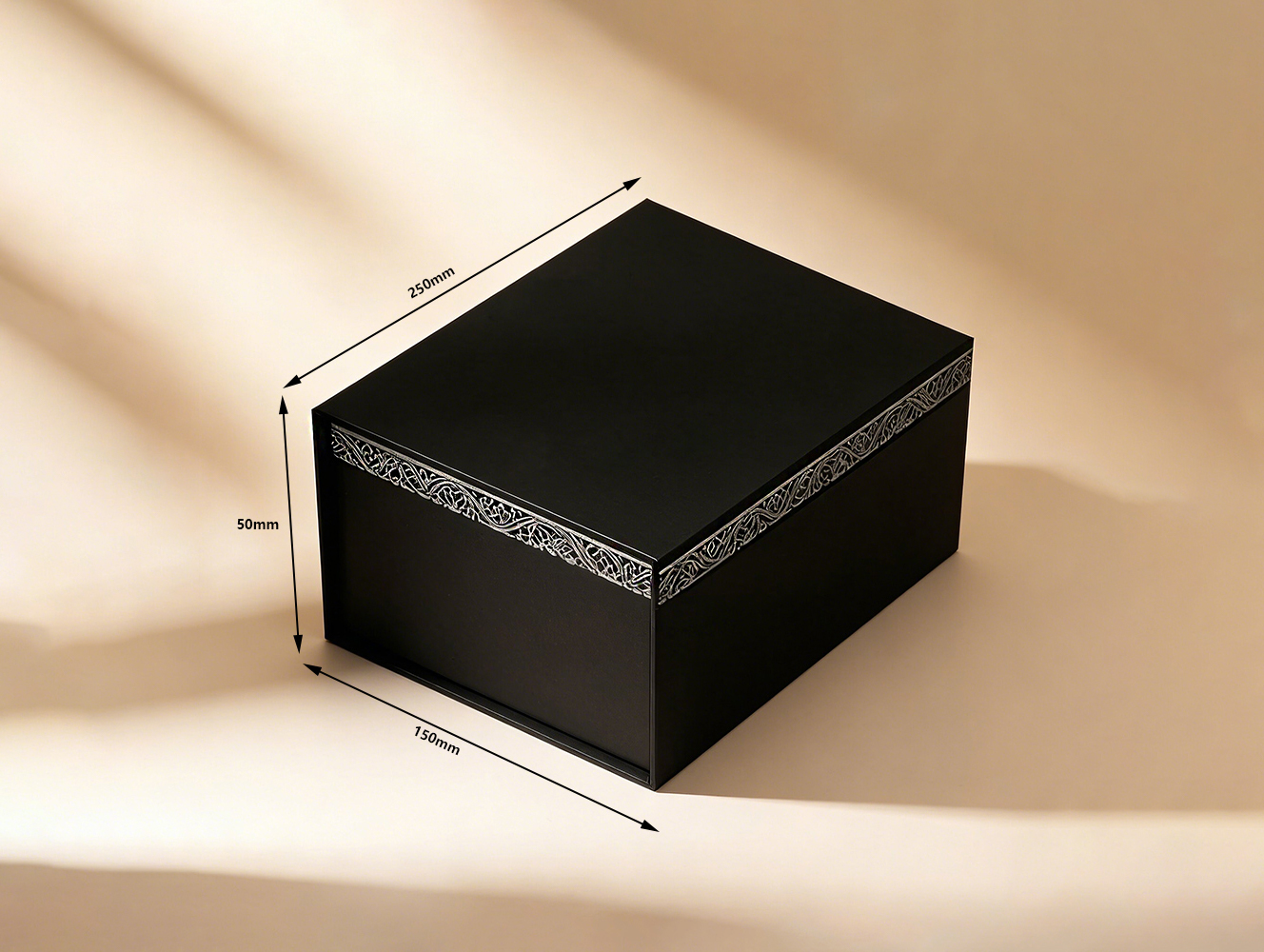Custom Logo Recyclable Black Foam Insert Magnetic Gift Paper Box Folding Hard Rigid Packaging Boxes With Magnet Lid