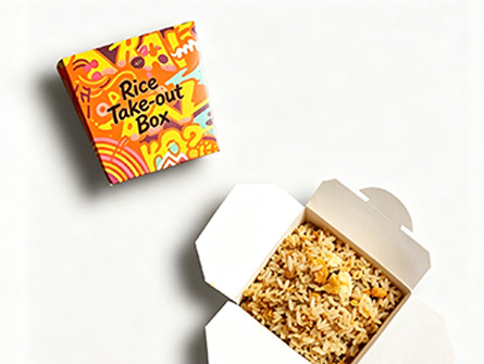 Customized Color-printed Takeout Packaging Box