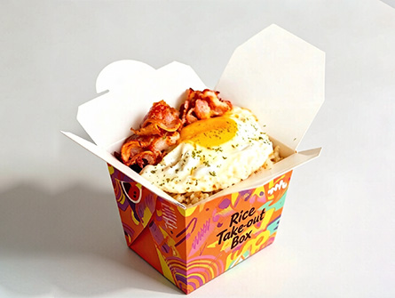 Customized Color-printed Takeout Packaging Box