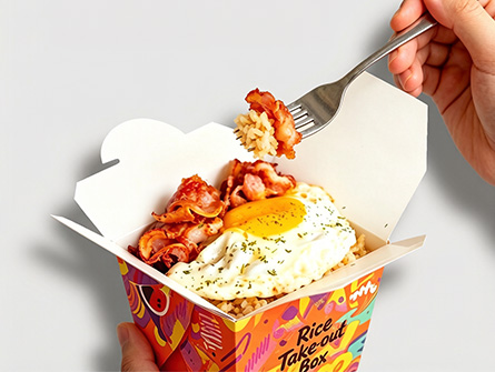 Customized Color-printed Takeout Packaging Box