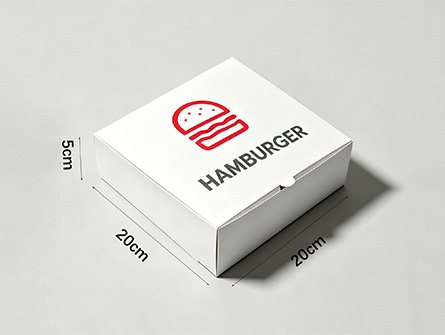 Factory-made Minimalist-style Hamburger box
