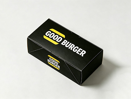 Factory-made Simple Side-opening Cover Burger Box
