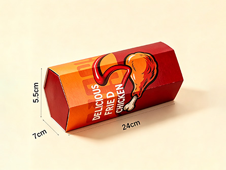 Factory-made Hexagonal Drawer-style Fried Chicken Box