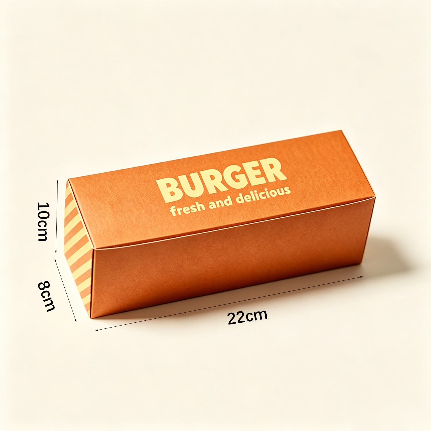 Wholesale Dipping Sauce-style Hamburger Boxes