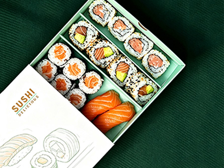 Customized Drawer-style Sushi Box