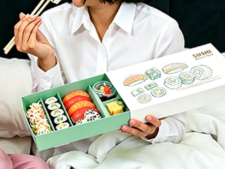 Customized Drawer-style Sushi Box
