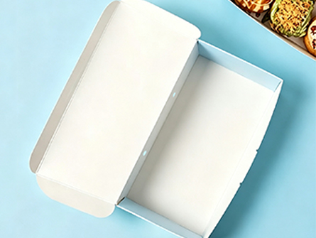 Customized Blue-printed Doughnut Box