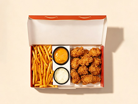 Factory-made Dipping Sauce-styleFfried Chicken Boxes