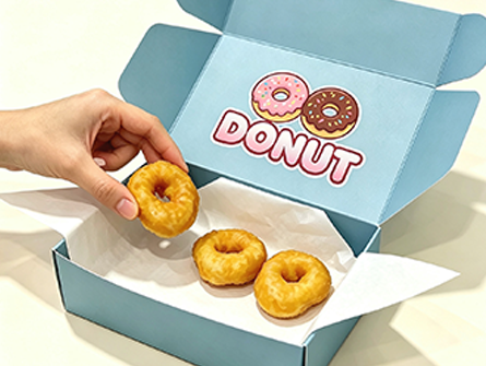 Customized Airplane Box Gift Box Doughnut Box