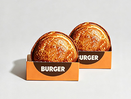 Customized Special-shaped Pull-tab style Burger Box