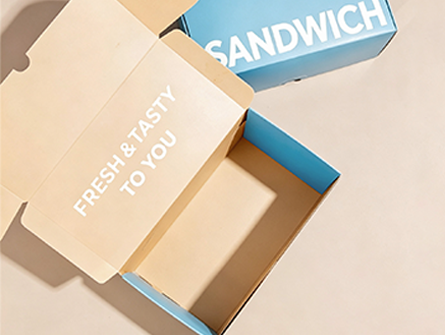 Customized Minimalist Flip-top Dessert Box