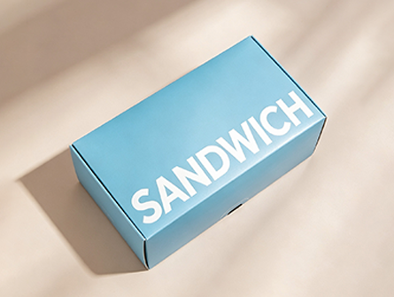 Customized Minimalist Flip-top Dessert Box