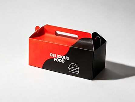 Factory-made Square Portable Hamburger Box
