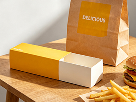 Factory-made Simple Drawer-style Burger Box