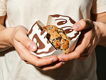Customized Special-shaped Cute Flip-top Cookie Box