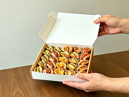 Customized Middle Eastern Style Flip-top Burger Box