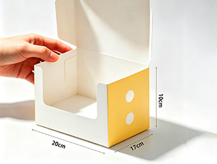 Customized Flip-top Doughnut Box for Donniz Brand