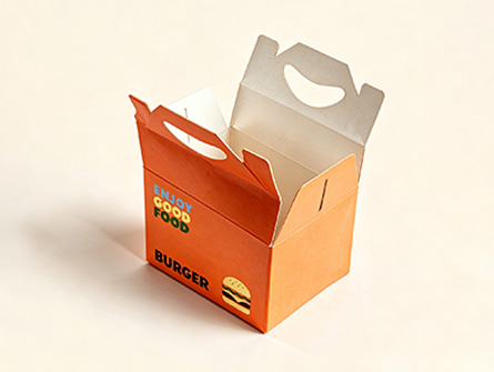 Factory-made Cute-style Hand-held Burger Box