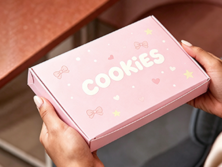 Customized Multi-size Flip-top Cookie Boxes