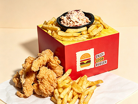 Customized One-piece Flip-top Burger Box
