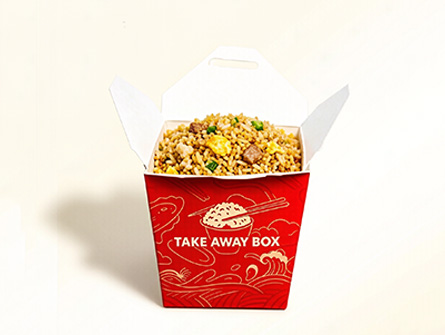  Custom Printed Take-out Box