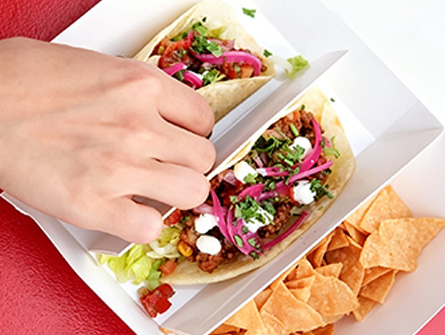 Customized Integrated Folding Taco Box