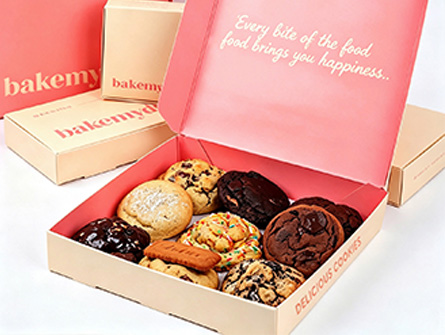Customized Multi-color Cookie Boxes