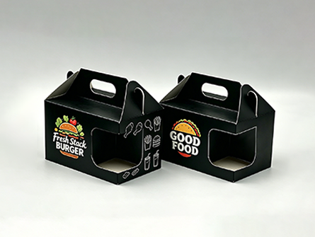 Customized Portable Chicken Box With Beverage Holes