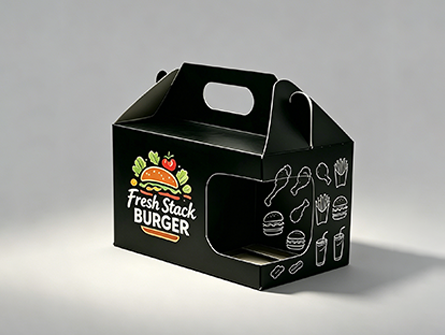 Customized Portable Chicken Box With Beverage Holes