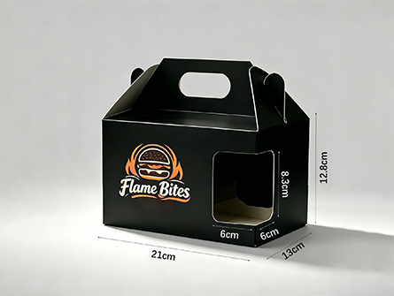 Customized Portable Chicken Box With Beverage Holes