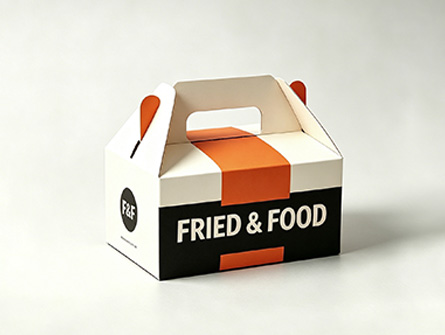 Customized Portable Chicken Box With Beverage Holes