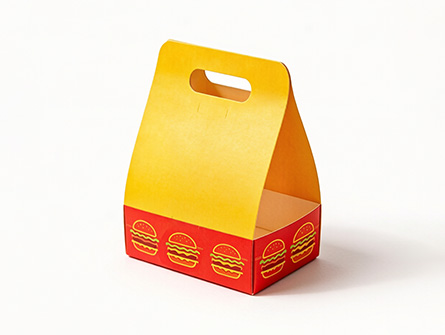 Customized Disposable Burger Boxes With Handles