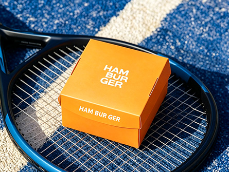 Customized Integrated Flip-top Hamburger Box