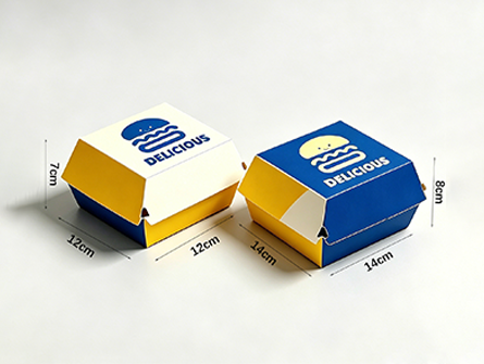Customized Minimalist Color Scheme Fried Chicken Box Set