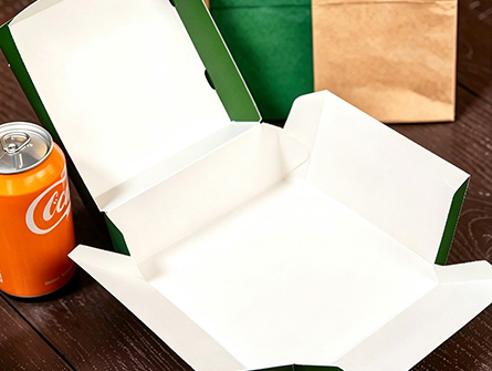 Customized Integrated Folding Lid Burger Box
