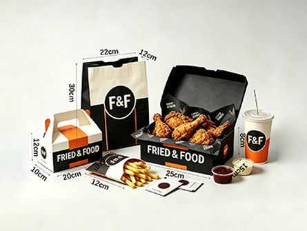 Customized American Retro Fried Chicken Box Set