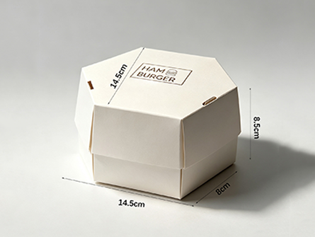 Customized Octagonal Folding Hamburger Box