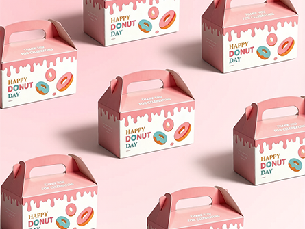 Customized Portable Doughnut Box