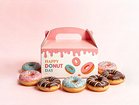 Customized Portable Doughnut Box