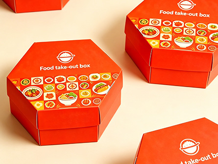 Customized Octagonal Flap-top Box