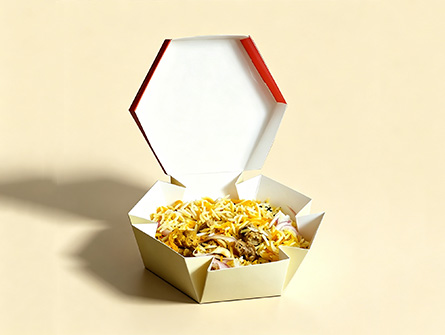 Customized Octagonal Flap-top Box