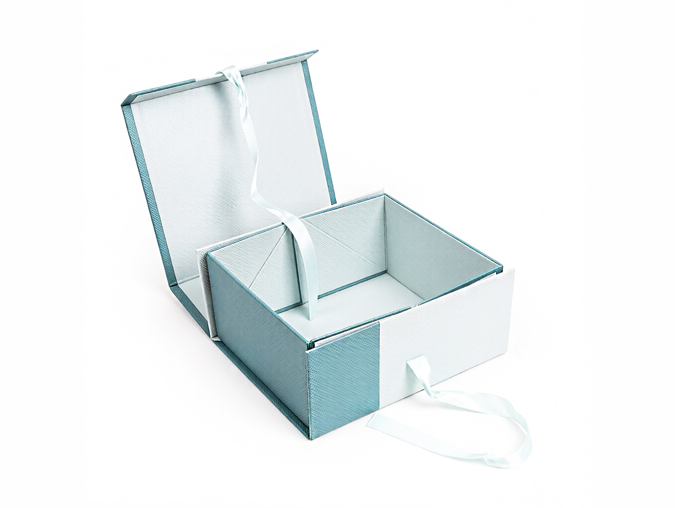 Explosive Models Cardboard Gift Box Luxury Box With Changeable Ribbon And Magnetic Closure Folding Big Gift Boxes Set