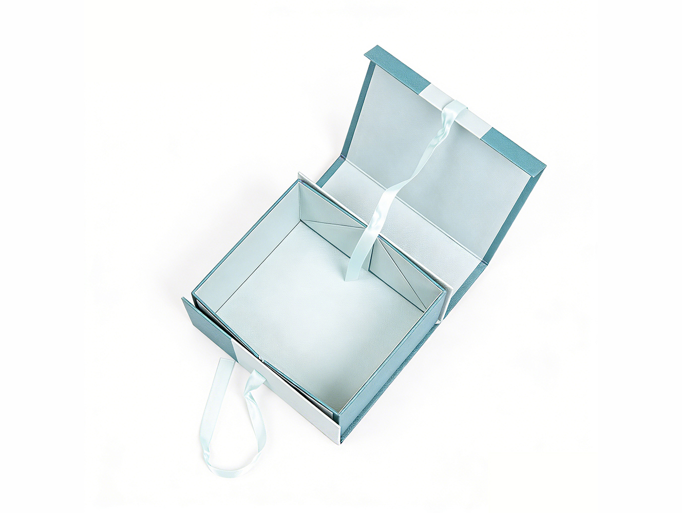 Explosive Models Cardboard Gift Box Luxury Box With Changeable Ribbon And Magnetic Closure Folding Big Gift Boxes Set