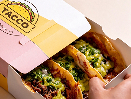 Customized Drawer-type Taco Packaging Box